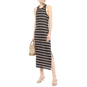 Joie Brellen Twist Back Linen Tank Dress
